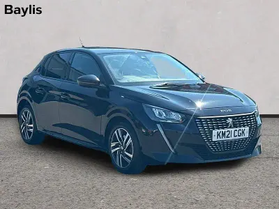 Usado Peugeot 208 Allure 75 HP (55 kW) 2021 Preto Citadino