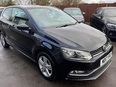 Used VW Polo Edition 90 HP (66 kW) 2017 Black Hatchback