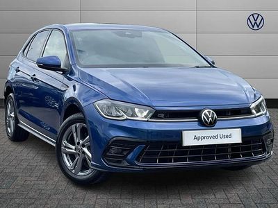 Used VW Polo R-line 115 HP (84 kW) 2025 Blue Hatchback