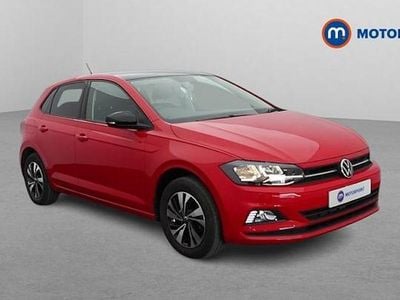 Used VW Polo Match 95 HP (69 kW) 2021 Red Hatchback