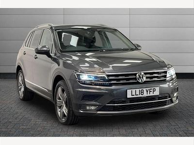 Used VW Tiguan SEL 180 HP (132 kW) 2018 Grey SUV