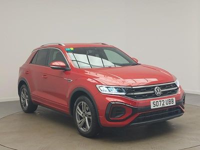 Used VW T-Roc R-line 150 HP (110 kW) 2023 Red SUV