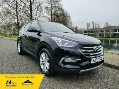 Used Hyundai Santa Fe Premium 200 HP (147 kW) 2017 Black SUV