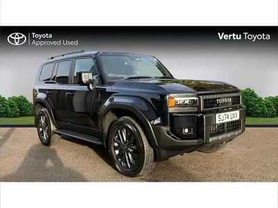 Black Used 2025 Toyota Land Cruiser SUV | £75,867