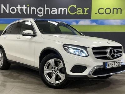 White Used 2017 Mercedes GLC220 Premium Plus SUV | £13,995 (Fair price)