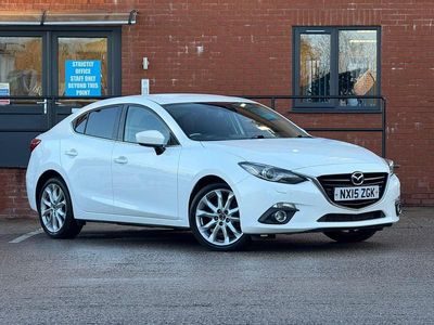 White Used 2015 Mazda 3 Inclusive Sedan | £4,290 (Fair price)
