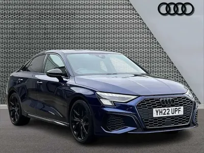 Used Audi A3 Advanced 147 HP (108 kW) 2022 Blue Sedan
