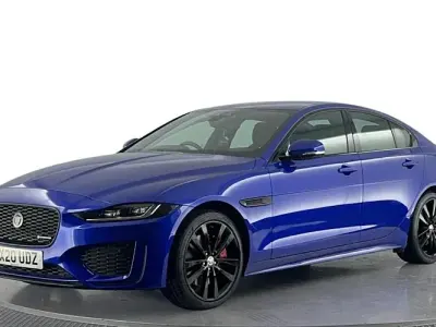 Used Jaguar XE R-Dynamic 300 HP (220 kW) 2020 Blue Sedan