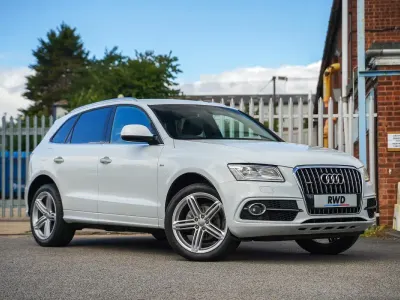 Used Audi Q5 S-line plus 150 HP (110 kW) 2016 White SUV