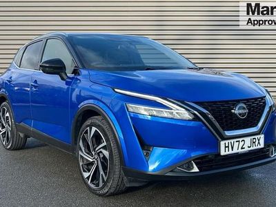 Blue Used 2022 Nissan Qashqai Tekna+ SUV | £20,752 (A bit pricey)