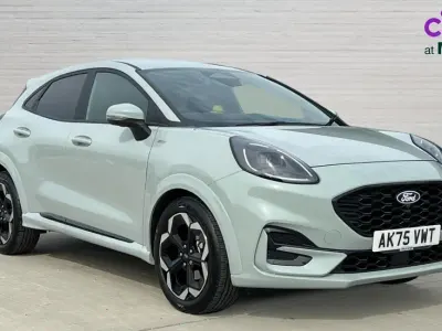 Used Ford Puma ST-Line X 125 HP (91 kW) 2025 Cactus gray (solid paint) SUV