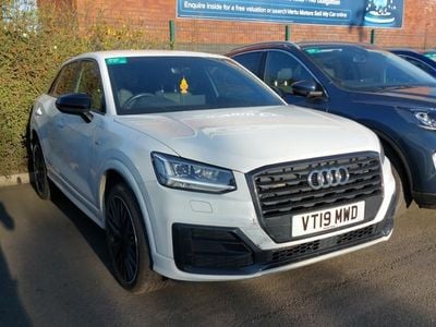 Used Audi Q2 Black Edition 150 HP (110 kW) 2019 White SUV