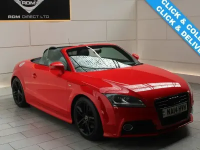 Używany Audi TT Roadster S-Line 160 KM (117 kW) 2014 Czerwony Kabriolet