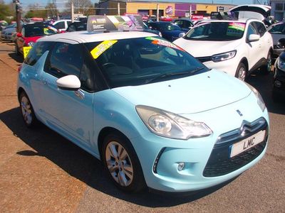 Used Citroën DS3 90 HP (66 kW) 2010 Blue Hatchback