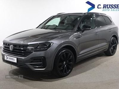 Grey Used 2023 VW Touareg Black Edition SUV | £41,995 (Fair price)