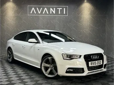 Used Audi A5 Black Edition 2015 White Coupe