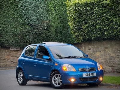 Blue Used 2003 Toyota Yaris Hatchback | £3,750 (Expensive)