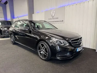 Used Mercedes E220 AMG 2016 Black Estate