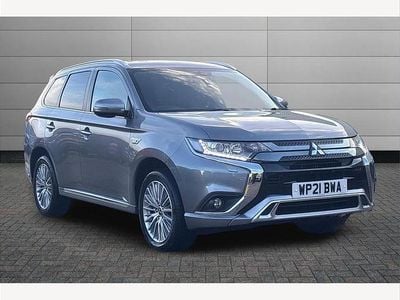 Grey Used 2021 Mitsubishi Outlander P-HEV SUV | £15,990 (Good price)