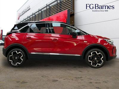 Used Vauxhall Crossland Ultimate 128 HP (94 kW) 2022 Red SUV