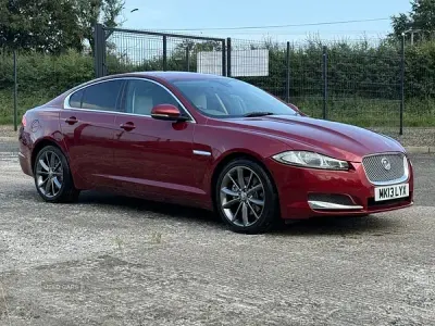 Used Jaguar XF Premium Luxury 200 HP (147 kW) 2013 Red Sedan