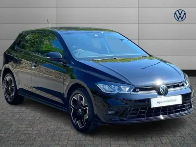 Used VW Polo R-line 115 HP (84 kW) 2025 Black Hatchback