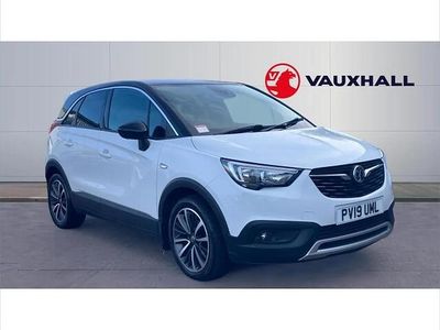 Used Vauxhall Crossland X Elite 83 HP (61 kW) 2019 White SUV