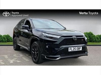 Black Used 2025 Toyota RAV4 Hybrid Sport SUV | £37,995 (A bit pricey)