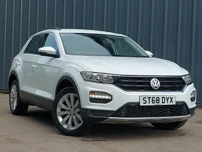 Używany VW T-Roc SE 115 KM (84 kW) 2018 Biały SUV