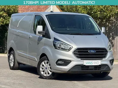 Used Ford Transit Custom Limited 170 HP (125 kW) 2020 Silver Van
