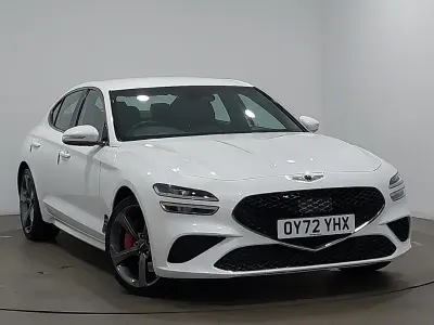 Used Genesis G70 Sport 200 HP (147 kW) 2022 White Sedan