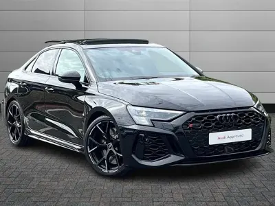 Used Audi RS3 Comfort 400 HP (294 kW) 2023 Mythos black Sedan