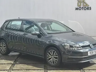 Used VW Golf VII SE 125 HP (91 kW) 2018 Grey Hatchback