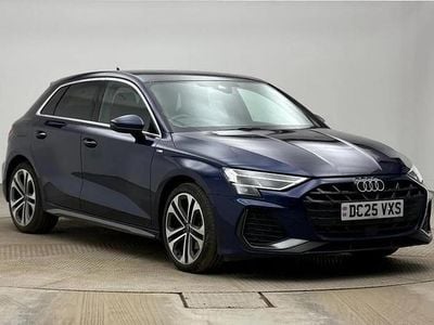 Used Audi A3 S-Line 147 HP (108 kW) 2025 Blue Hatchback