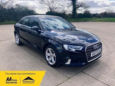 Used Audi A3 Sport 150 HP (110 kW) 2017 Black Sedan