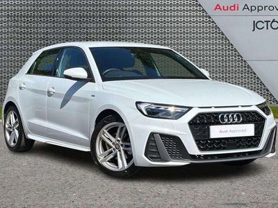Used Audi A1 S-Line 114 HP (83 kW) 2020 White Hatchback