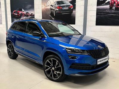 Used Skoda Karoq SportLine 190 HP (139 kW) 2021 Blue SUV