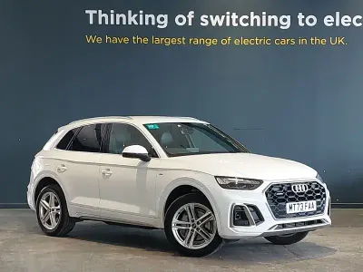 Used Audi Q5 S-Line 265 HP (194 kW) 2023 White SUV