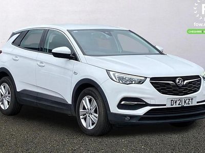 Used Vauxhall Grandland X Business Edition 131 HP (96 kW) 2021 White SUV