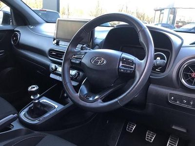 Used Hyundai Kona N Line 120 HP (88 kW) 2021 White SUV