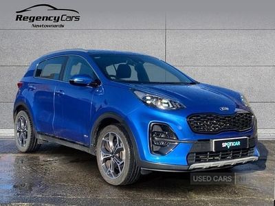 Used Kia Sportage GT-Line 180 HP (132 kW) 2022 Blue SUV