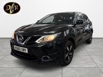 Used Nissan Qashqai N-TEC 110 HP (80 kW) 2016 Black SUV