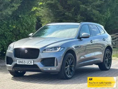 Used Jaguar F-Pace Chequered Flag 246 HP (180 kW) 2019 Grey SUV