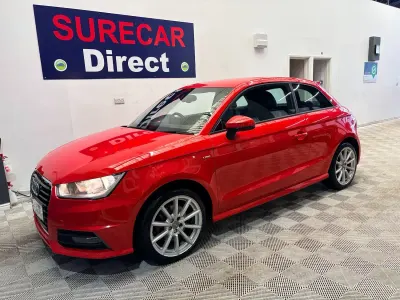 Used Audi A1 S-Line 2015 Red Hatchback