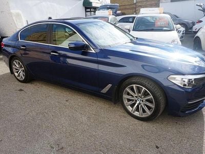 Used BMW 520 Comfort Edition 2018 Blue Sedan