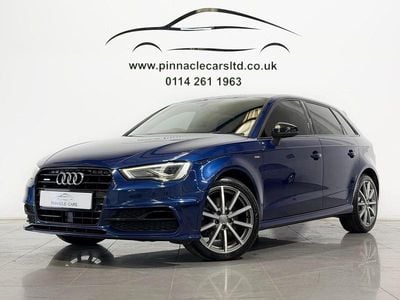 Used Audi A3 S-Line 184 HP (135 kW) 2015 Blue Hatchback