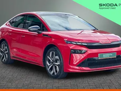 New Skoda Enyaq iV SportLine 210 kW (286 HP) 2026 Velvet red metallic SUV