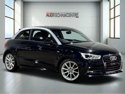 Used Audi A1 S-Line 125 HP (91 kW) 2015 Black Hatchback