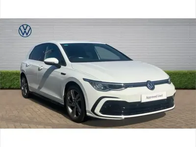 Used VW Golf VIII R-line 150 HP (110 kW) 2021 White Hatchback