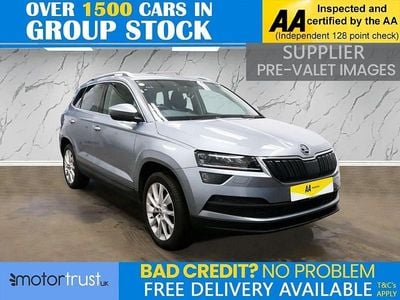 Used Skoda Karoq SE L 115 HP (84 kW) 2018 Grey SUV